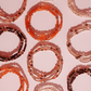 Charlotte Bracelet in Mocha and Terracotta: Standard 6.75 inch - She Chester