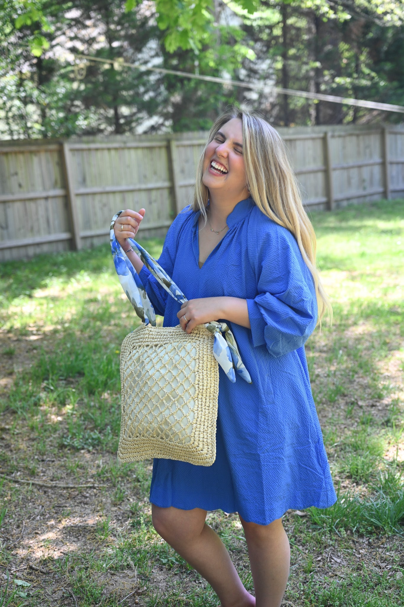 Charlotte Ocean Scallop Dress - She Chester