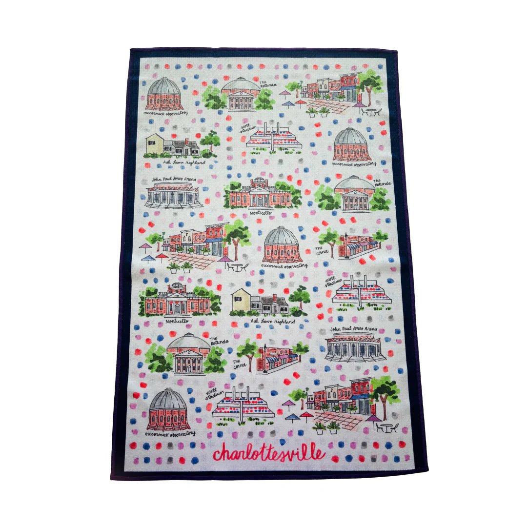 Charlottesville Tea Towel - She Chester