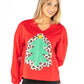 Cheetah Print Christmas Tree Top - She Chester