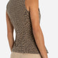 Cheetah Split Vest - She Chester
