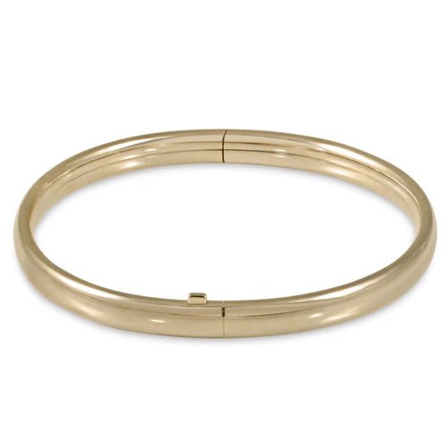 Cherish Gold Bangle Comfort - She Chester
