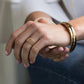 Cherish Sterling Bangle Bracelet Medium - She Chester
