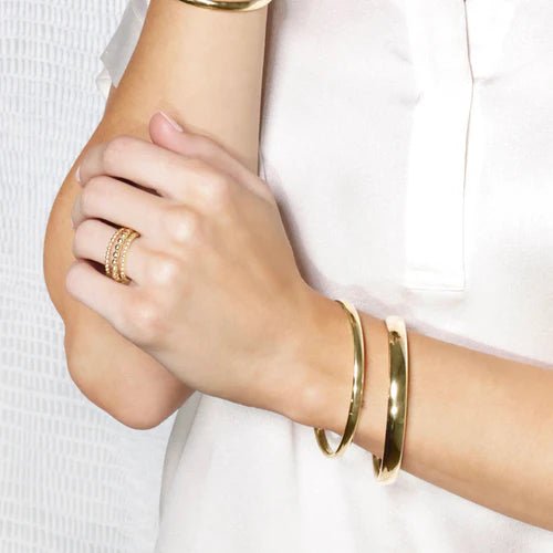Cherish Sterling Bangle Bracelet Small - She Chester