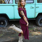 Cherrie Belted Maxi Dress - She Chester