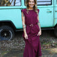 Cherrie Belted Maxi Dress - She Chester