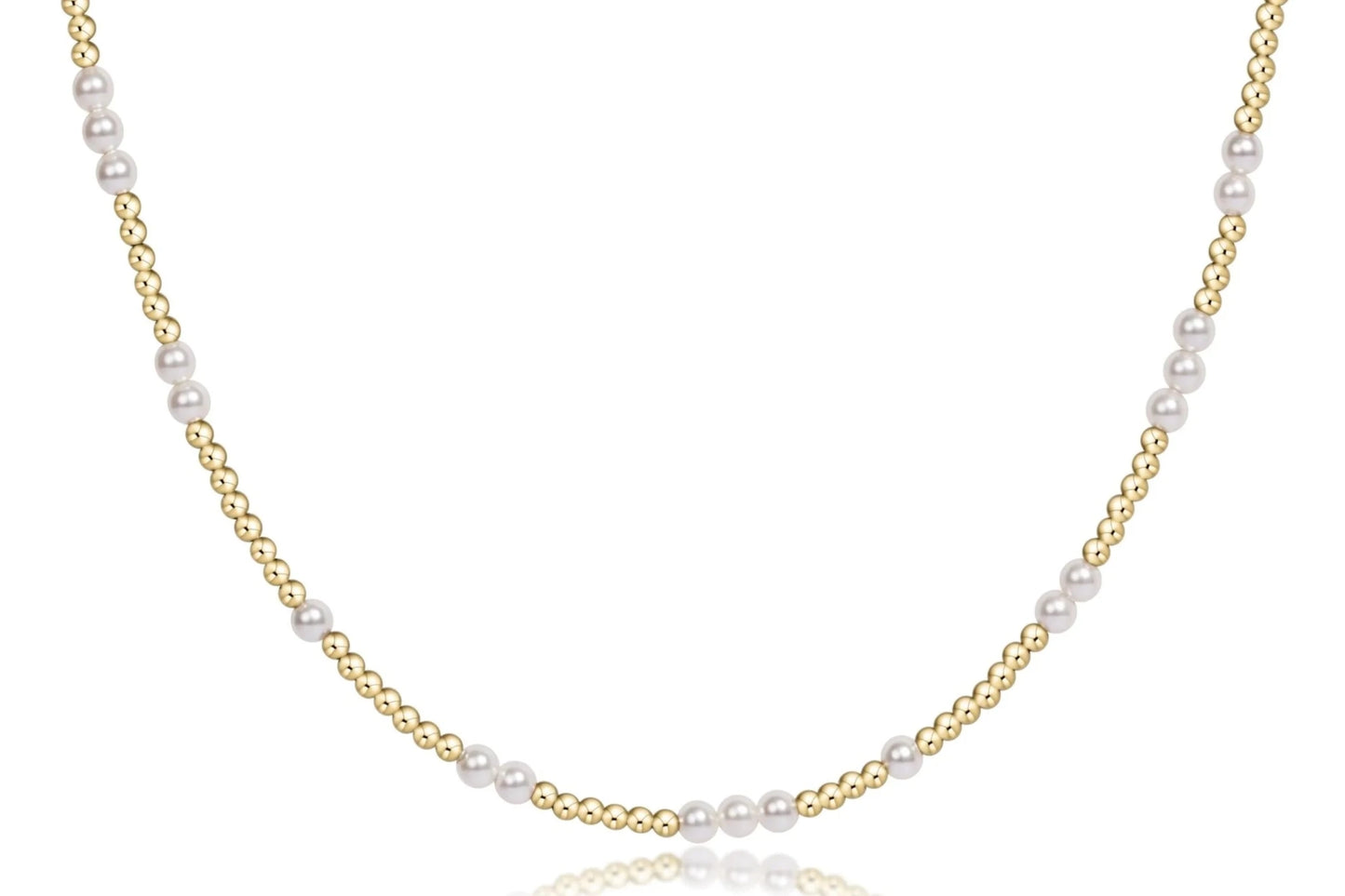 Choker Beaded - Hope Beaded Pearl 3mm - She Chester