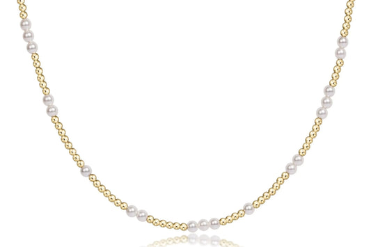 Choker Beaded - Hope Beaded Pearl 3mm - She Chester
