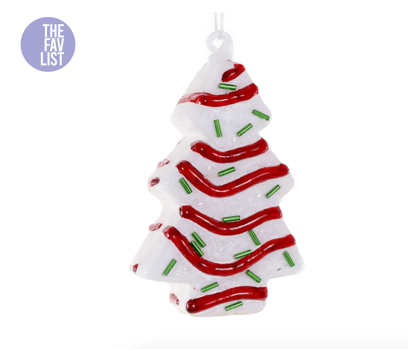 Christmas Tree Cake Ornament - She Chester