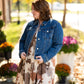 Cicly Trucker Dark Indigo Jacket - She Chester