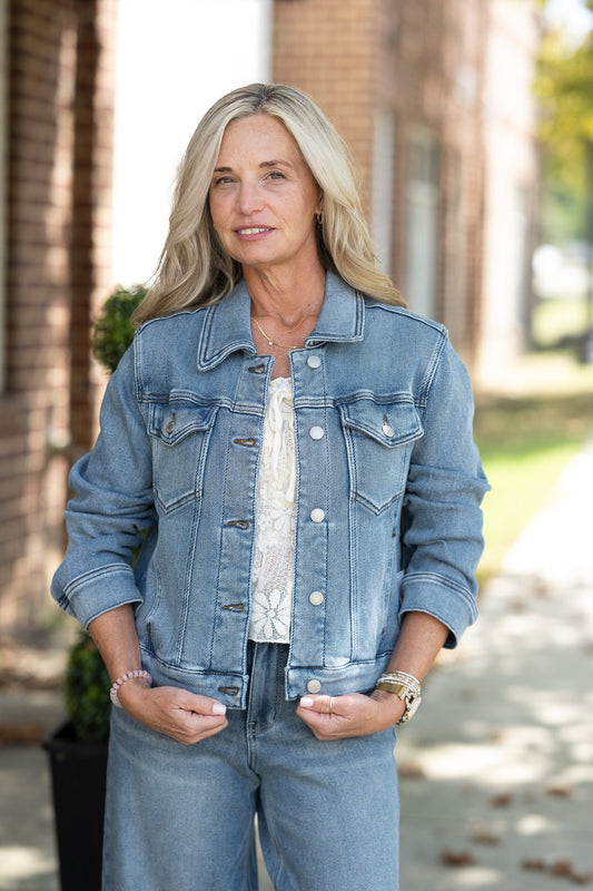 Cicly Trucker Jacket - She Chester