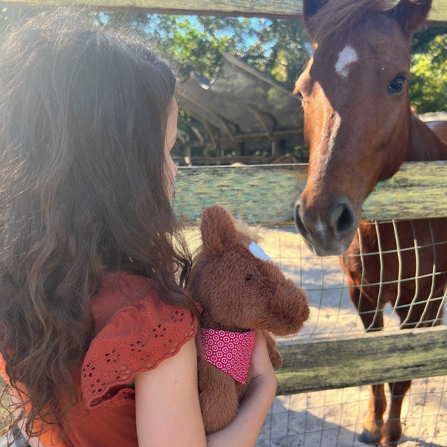 Cinnamon Horse Plush - She Chester