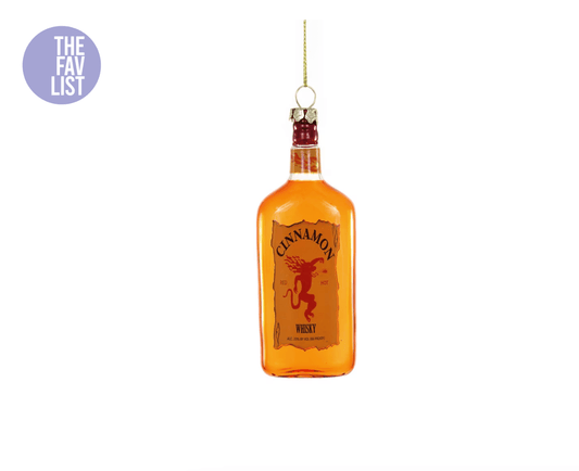 Cinnamon Whiskey Ornament - She Chester