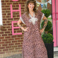 Claire Cheetah Maxi Dress - She Chester