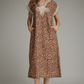 Claire Cheetah Maxi Dress - She Chester