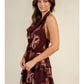 Clara Brown Floral Mini Dress - She Chester