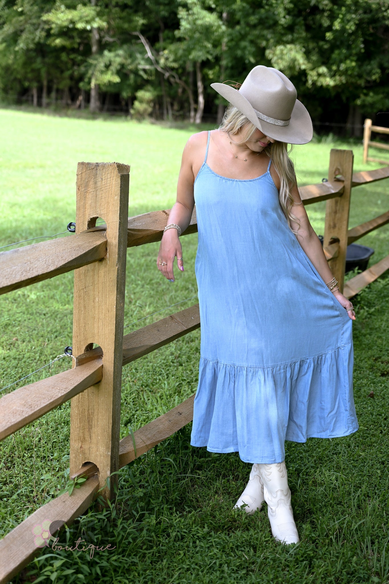 Claramay Juvia Cami Midi Dress - She Chester