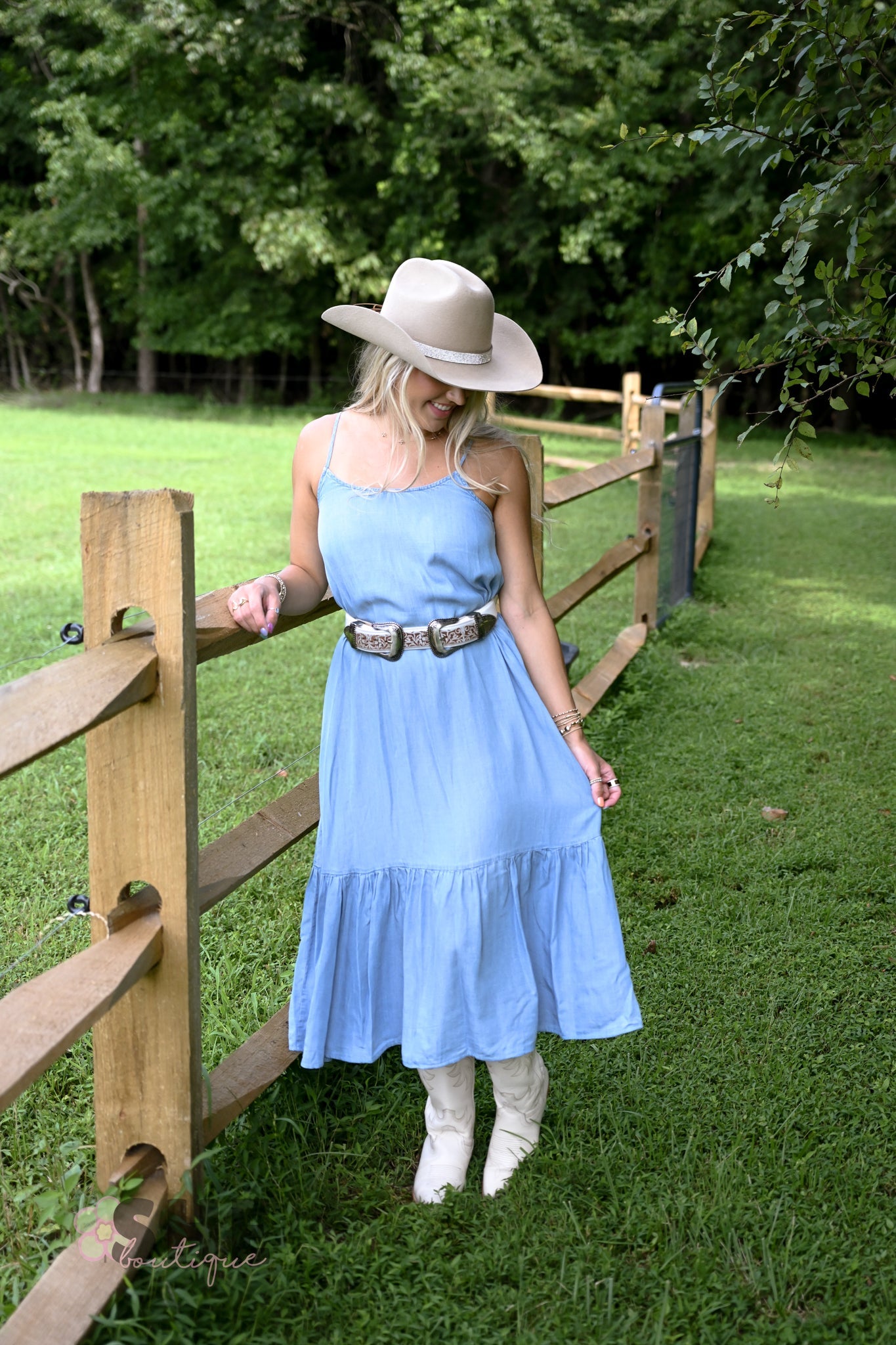 Claramay Juvia Cami Midi Dress - She Chester
