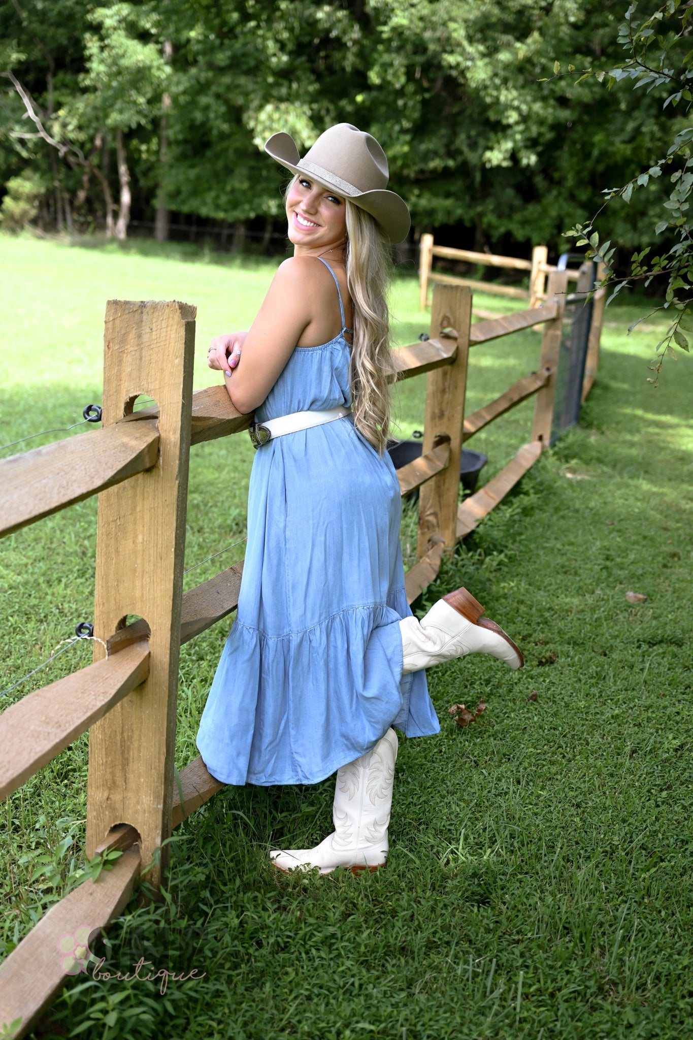 Claramay Juvia Cami Midi Dress - She Chester