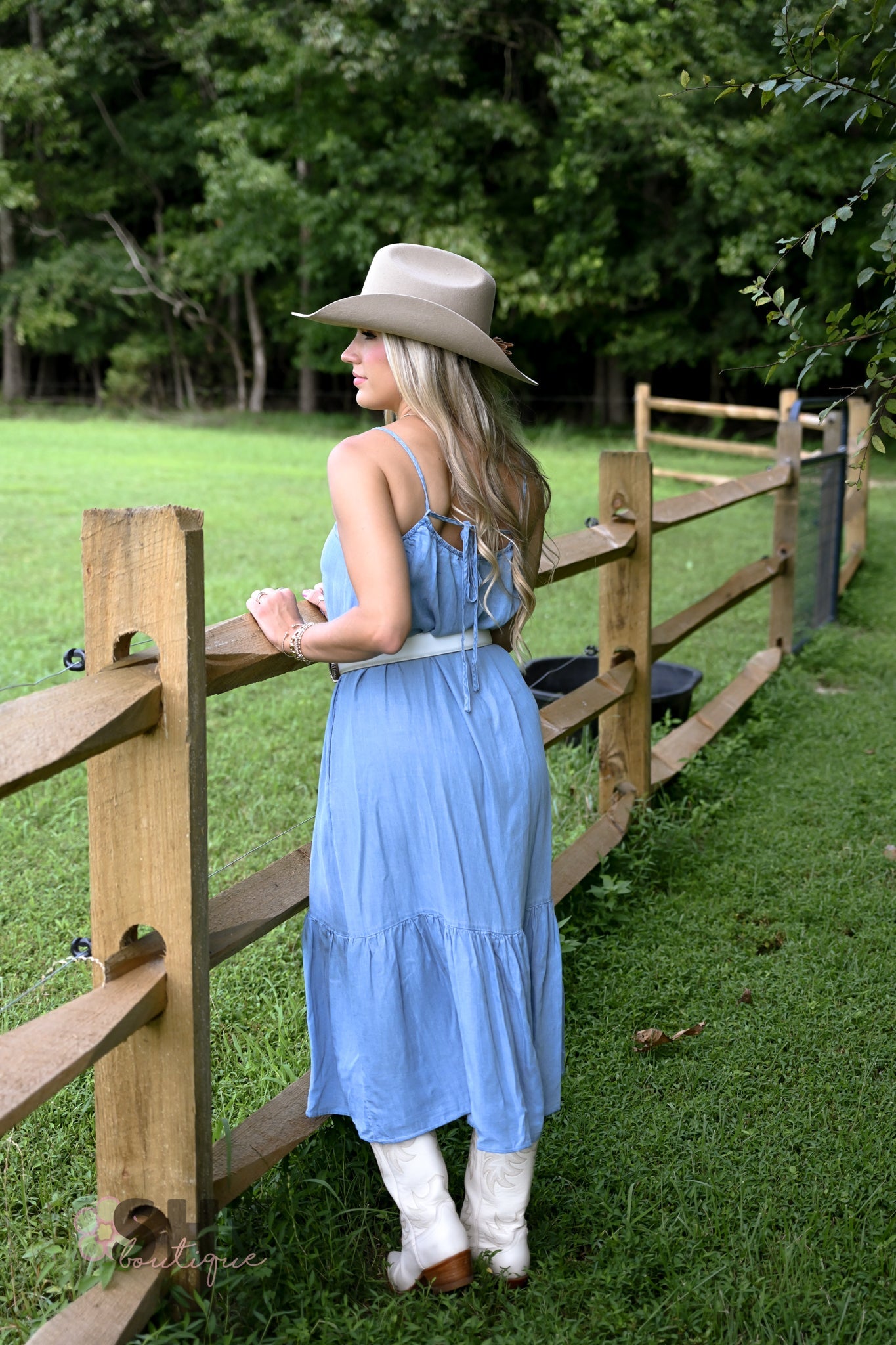 Claramay Juvia Cami Midi Dress - She Chester