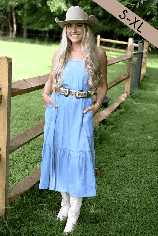 Claramay Juvia Cami Midi Dress - She Chester