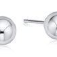 Classic 10mm Ball Stud Silver - She Chester