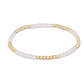 Classic Blissful 3mm Pearl Bead Bracelet - She Chester