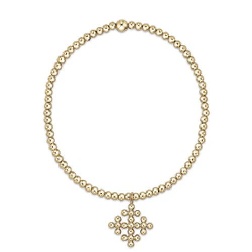Classic Gold 2.5mm - Encompass Gold Charm - She Chester