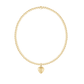 Classic Gold 2mm Bracelet - Love Plush Small Gold - She Chester