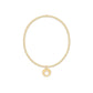 Classic Gold 2mm Bracelet - Star Small Gold Disc - She Chester