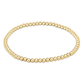 Classic Gold 3mm Bracelet - She Chester
