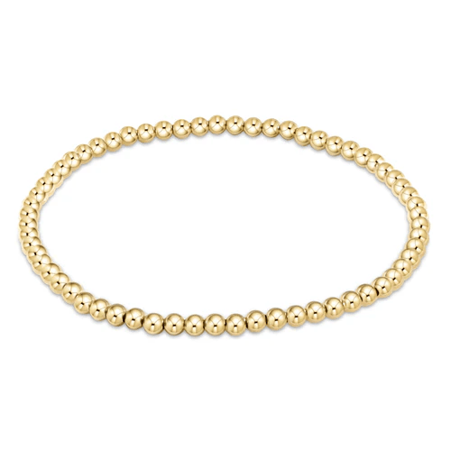Classic Gold 3mm Bracelet - She Chester