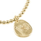 Classic Gold 3mm Bracelet - Inspire America Gold Disc - She Chester