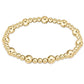 Classic Gold Sincerity 4mm Gold Bracelet - She Chester