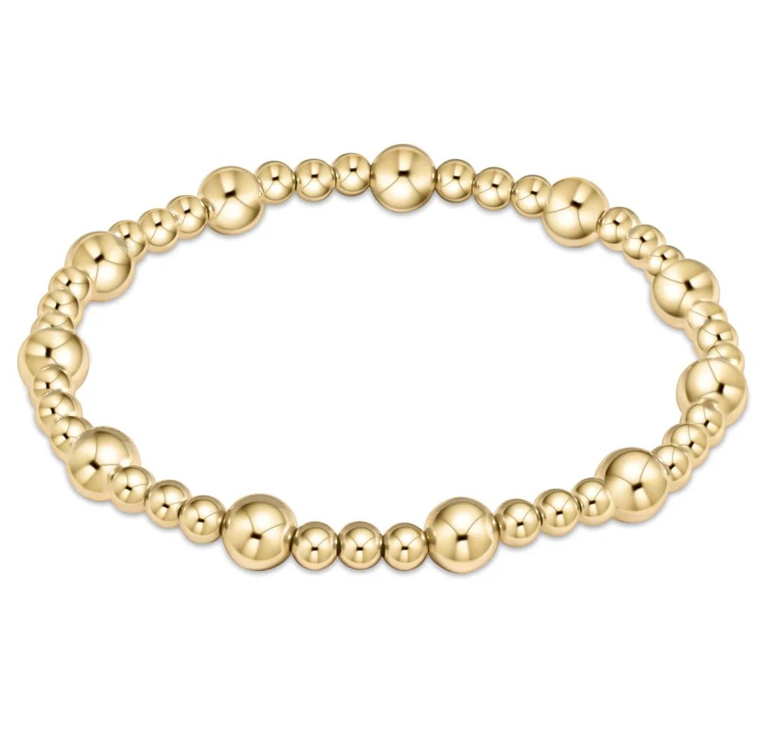 Classic Gold Sincerity 4mm Gold Bracelet - She Chester