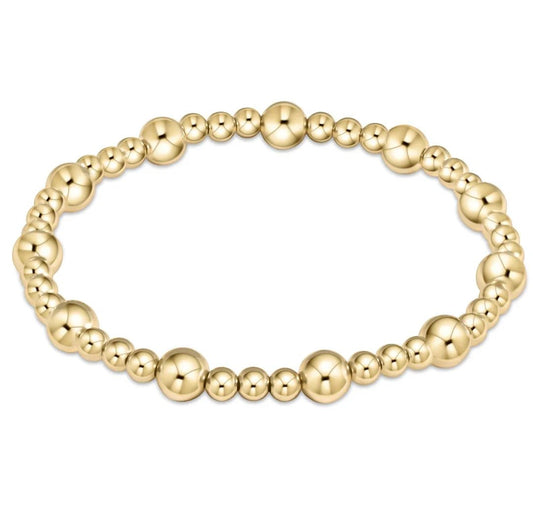Classic Gold Sincerity 4mm Gold Bracelet - She Chester