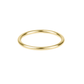 Classic Gold Thin Band Ring - Size 6 - She Chester