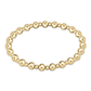 Classic Grateful 5mm Gold Bead Bracelet - She Chester