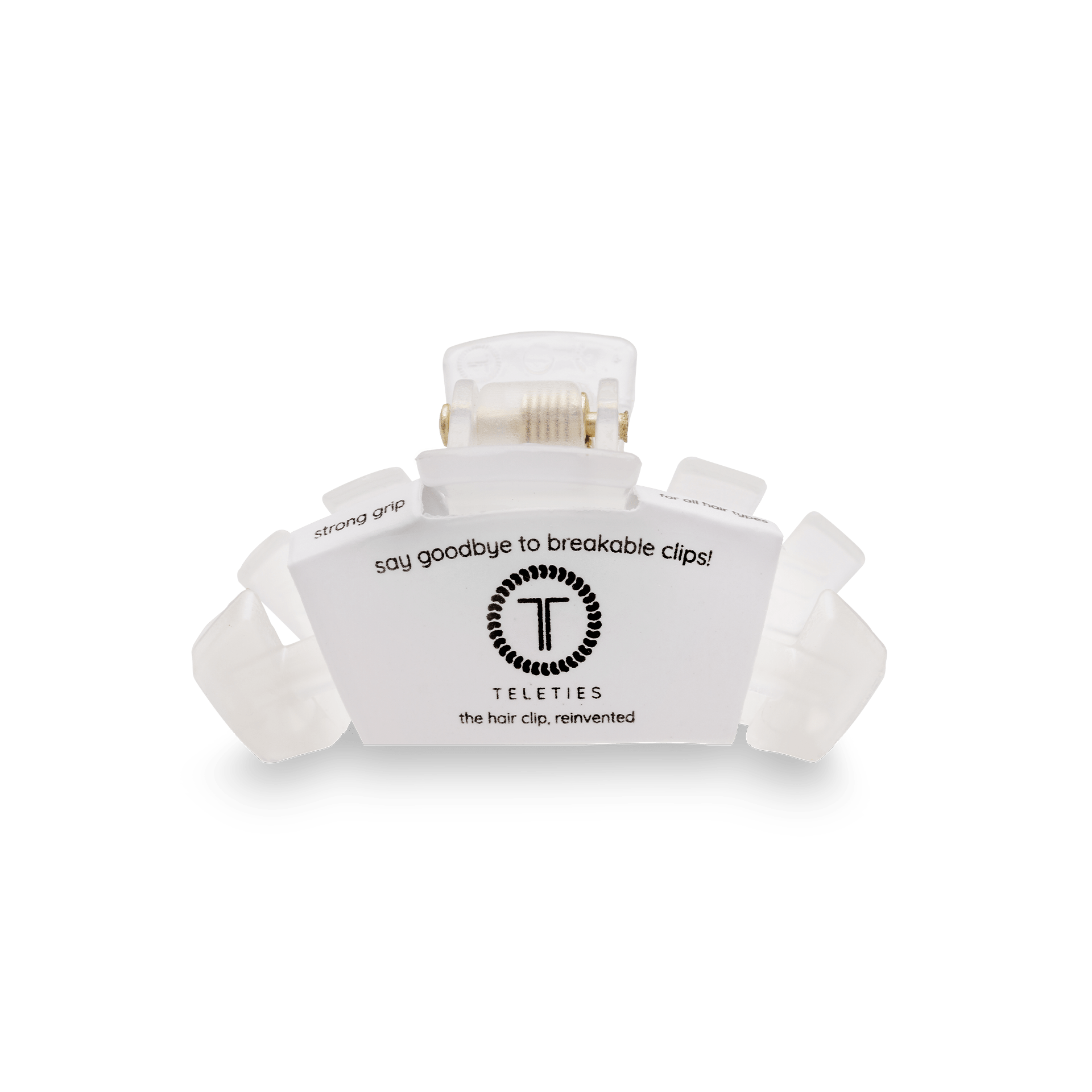 Classic Hair Clip | Tiny | Coconut White - She Chester