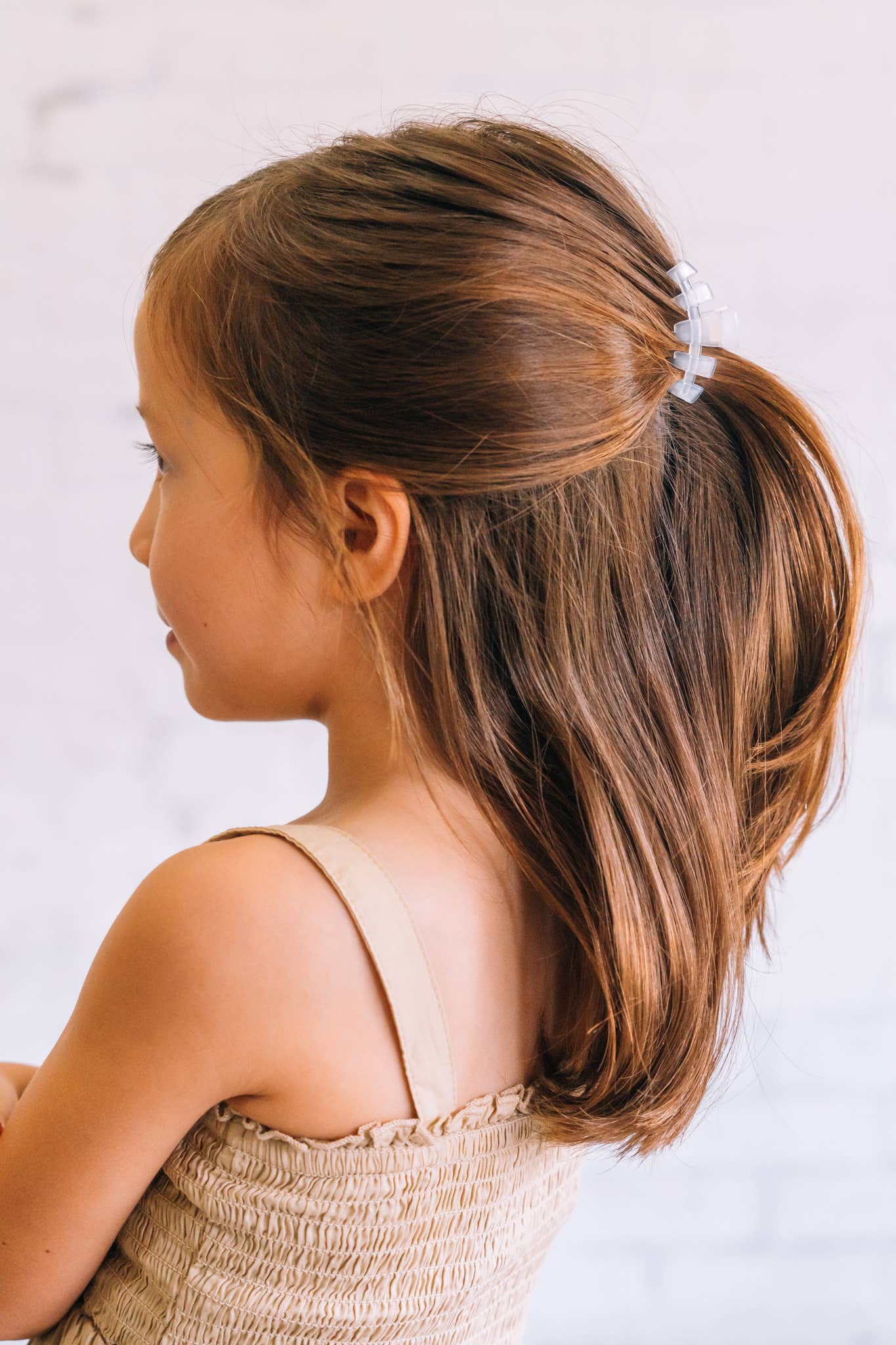 Classic Hair Clip | Tiny | Coconut White - She Chester