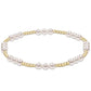 Classic Joy Pattern Pearl 4mm Bead Bracelet - She Chester
