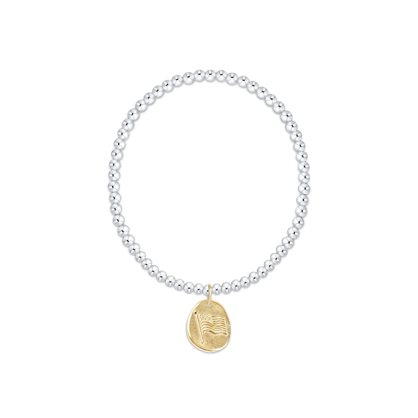 Classic Mixed Metal 3mm Bracelet - Inspire America - She Chester