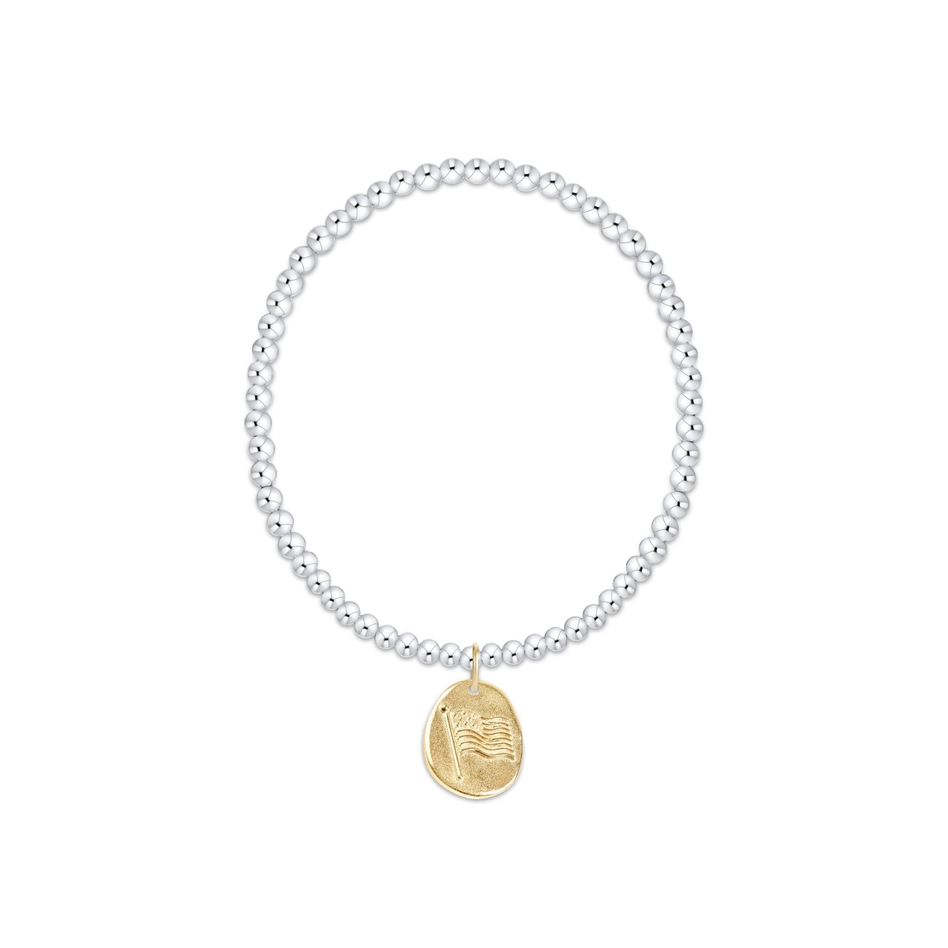 Classic Mixed Metal 3mm Bracelet - Inspire America - She Chester