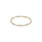 Classic Mixed Metal Joy 4mm Bead Bracelet - She Chester