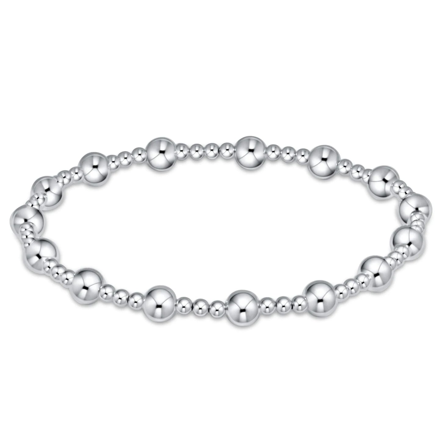 Classic Sincerity 5mm Bracelet - Silver - She Chester