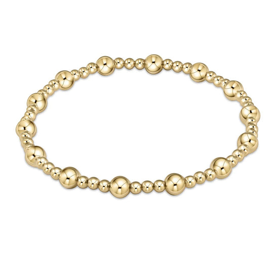 Classic Sincerity 5mm Gold Bracelet - She Chester