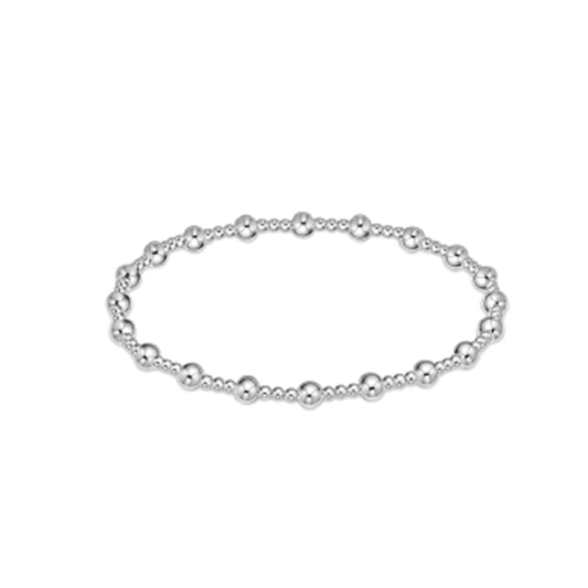 Classic Sincerity Pattern 4mm - Silver - She Chester