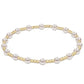 Classic Sincerity Pattern Pearl 4mm Bead Bracelet - She Chester
