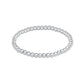 Classic Sterling 4mm Bead Bracelet - She Chester