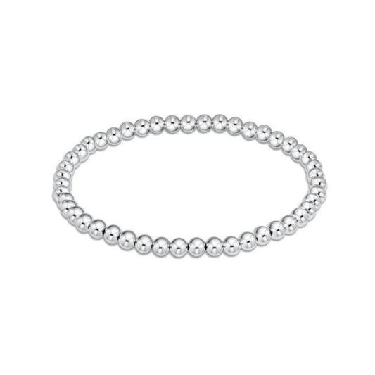 Classic Sterling 4mm Bead Bracelet - She Chester